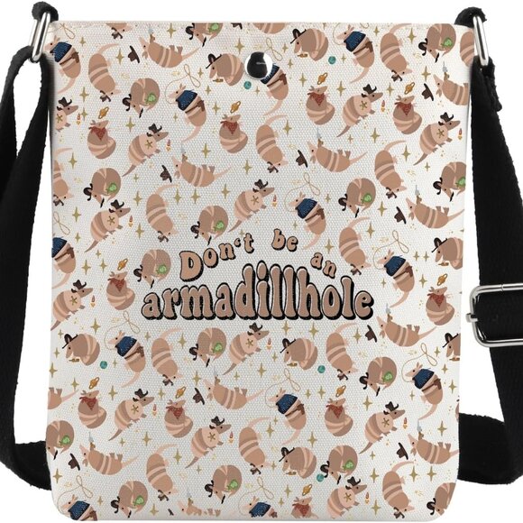Versatile Armadillo Shoulder Bag - Zippered Waterproof Design for All Occasions! - Picture 1 of 7